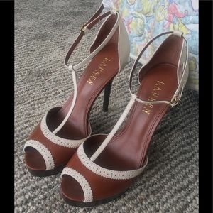 Ralph Lauren Vintage Inspired Brown Heel